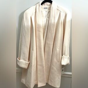 Gorgeous All Wool White Coat, NWT